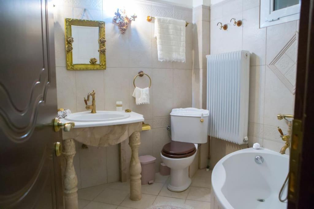 Woods Cottage Loutra Pozar Aridaia Megaplatanos Екстериор снимка